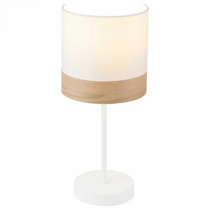 Настольная лампа декоративная TopLight Mabel TL1121-1T Цвет арматуры белый Цвет плафонов белый от ImperiumLoft