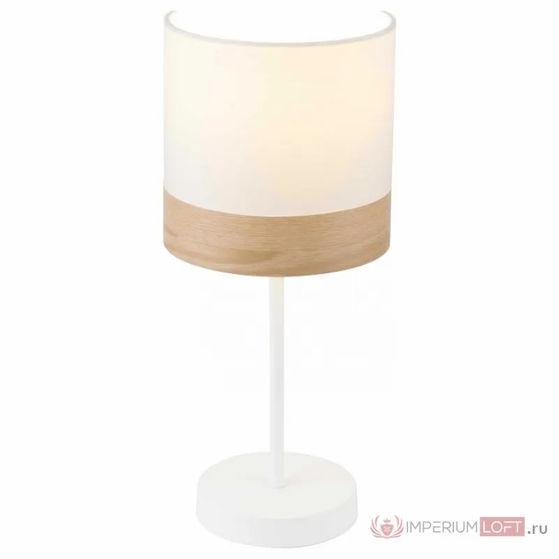 Настольная лампа декоративная TopLight Mabel TL1121-1T Цвет арматуры белый Цвет плафонов белый от ImperiumLoft