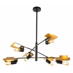 Люстра на штанге Indigo Severo 10004/6R Black от ImperiumLoft