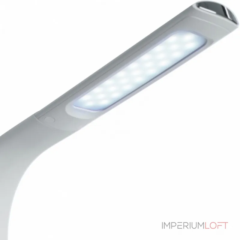 Настольная лампа офисная Arte Lamp Supervisor A1706LT-1WH Цвет арматуры хром Цвет плафонов белый