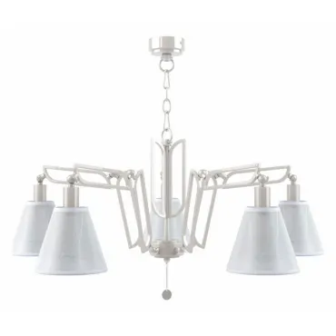 Подвесная люстра Maytoni Hightech M1-05-WM-LMP-O-20 Цвет арматуры белый Цвет плафонов белый от ImperiumLoft