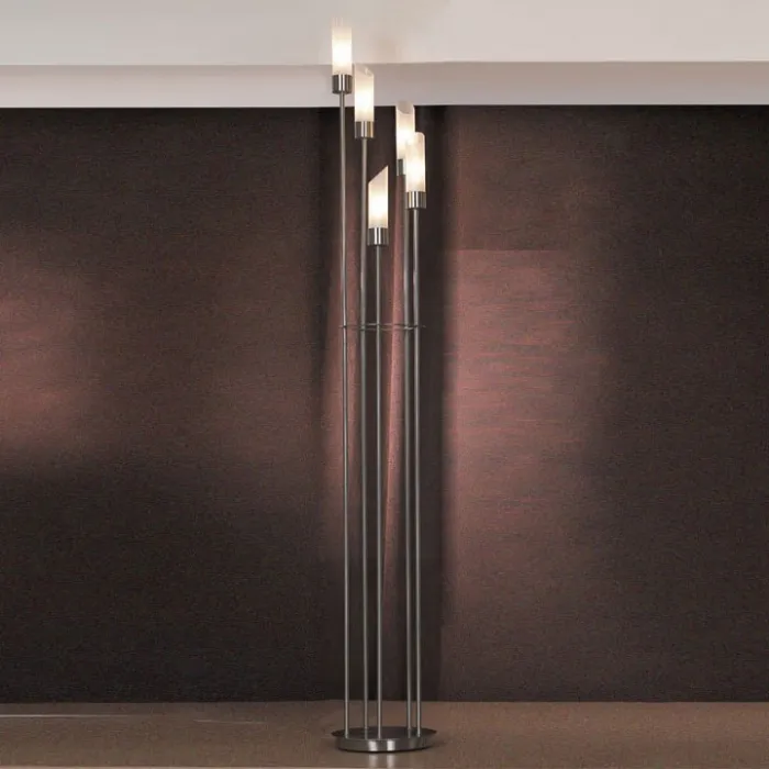 Торшер Lussole Lano LSC-2805-05 Цвет арматуры никель от ImperiumLoft