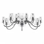 Подвесная люстра Lightstar Diafano 758164 Цвет арматуры хром Цвет плафонов прозрачный от ImperiumLoft