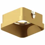 Рамка на 1 светильник Ambrella N770 N7704 SGD золото песок 70*70*H35mm Out10mm MR16 Цвет арматуры золото