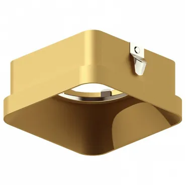 Рамка на 1 светильник Ambrella N770 N7704 SGD золото песок 70*70*H35mm Out10mm MR16 Цвет арматуры золото