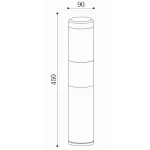 Наземный низкий светильник Maytoni Koln O590FL-L8B4K от ImperiumLoft