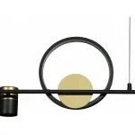 Светильник на штанге Loft it Saturn 10094/900 Цвет арматуры Черный Цвет плафонов Черный от ImperiumLoft