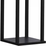 Торшер с полкой LGO Woodruff GRLSP-0333 Цвет плафонов кремовый Цвет арматуры черный от ImperiumLoft