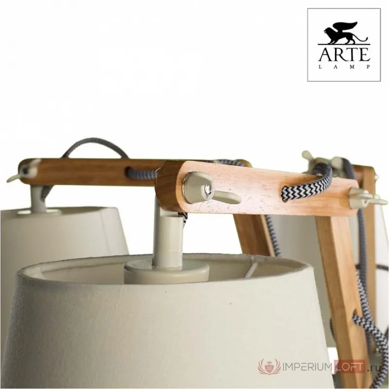 Подвесная люстра Arte Lamp Pinocchio A5700LM-5WH Цвет арматуры белый Цвет плафонов белый от ImperiumLoft