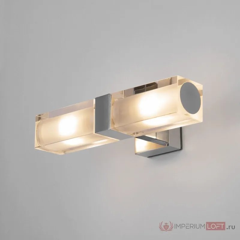 Подсветка для зеркала Elektrostandard 1228 a031604 Цвет арматуры хром Цвет плафонов прозрачный от ImperiumLoft