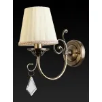 Бра TopLight Monica TL5660B-01AB Цвет арматуры бронза Цвет плафонов кремовый