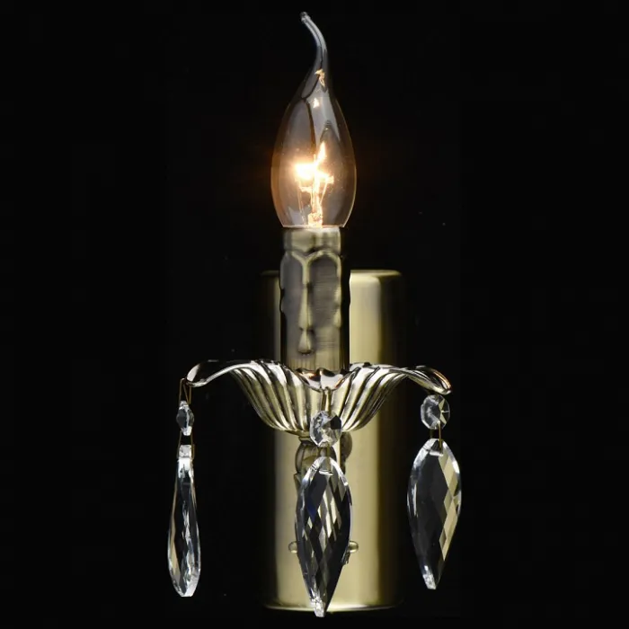 Бра MW-Light Аврора 19 371026201 Цвет плафонов прозрачный Цвет арматуры бронза от ImperiumLoft