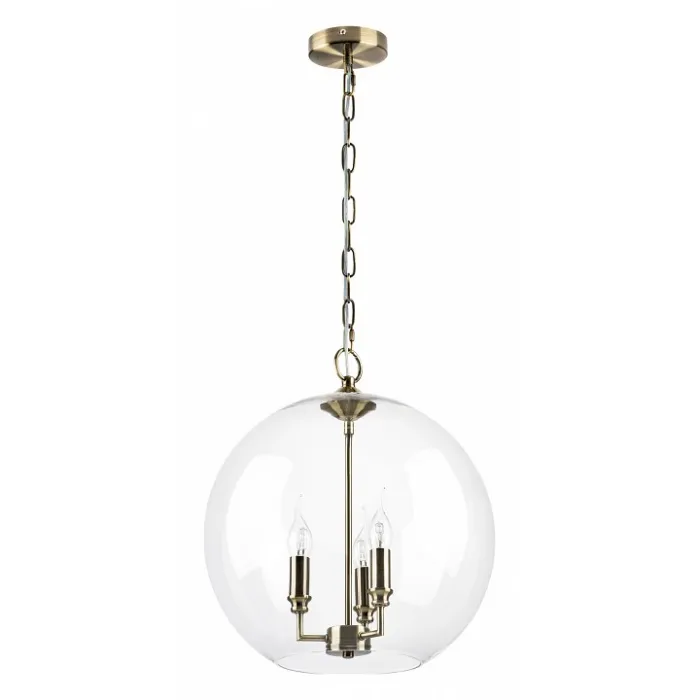 Подвесной светильник Lightstar Sferico 729131 Цвет арматуры латунь Цвет плафонов прозрачный от ImperiumLoft
