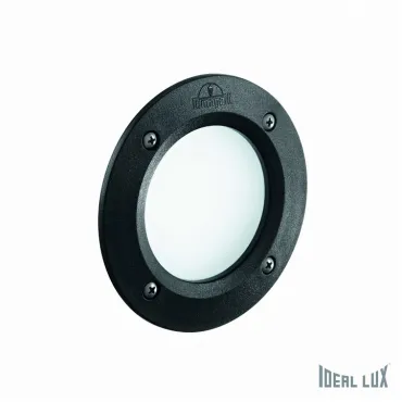 Встраиваемый светильник Ideal Lux LETI LETI FI1 ROUND NERO Цвет арматуры черный Цвет плафонов черный