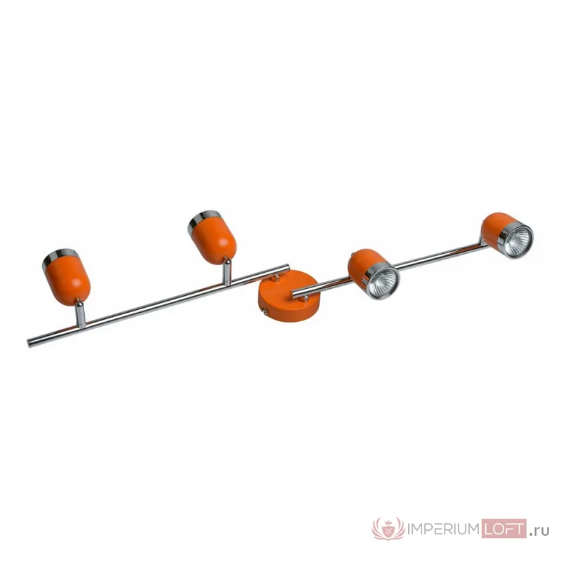 Спот MW-Light Орион 1 546021204 Цвет арматуры Оранжевый Цвет плафонов оранжевый от ImperiumLoft
