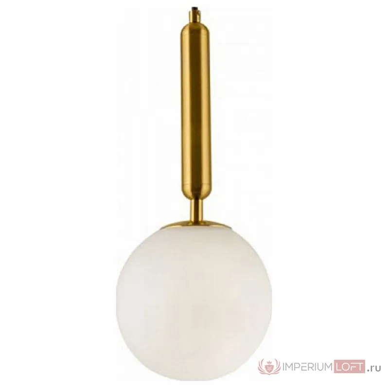 Подвесной светильник Freya Zelda FR5124PL-01BS Цвет плафонов белый Цвет арматуры латунь от ImperiumLoft