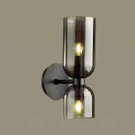 Бра Odeon Light Orinoco 4804/2W Цвет плафонов серый Цвет арматуры черный от ImperiumLoft
