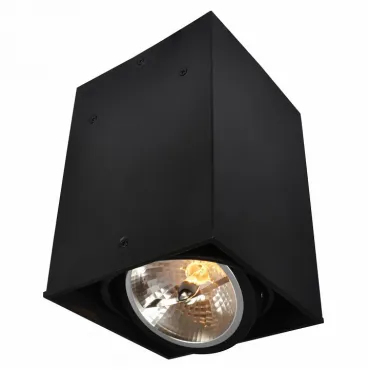 Накладной светильник Arte Lamp Cardani A5936PL-1BK Цвет арматуры черный Цвет плафонов черный