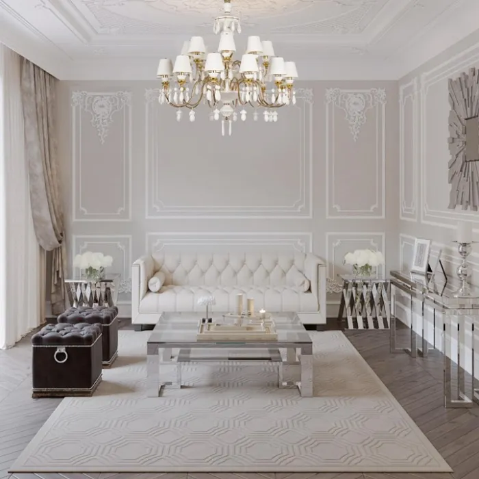 Подвесная люстра Loft it Grace 10203/12+8 White от ImperiumLoft