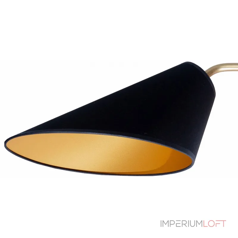 Бра TopDecor Bee Bee A2 21 02/21 Цвет плафонов черный Цвет арматуры золото