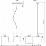 Подвесной светильник Moderli Room V2731-3P от ImperiumLoft