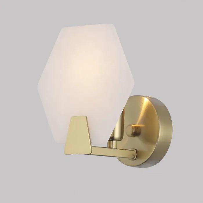 Бра Eurosvet Marble 60158/1 латунь от ImperiumLoft