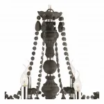 Подвесная люстра Arte Lamp Morris A8888LM-8GY Цвет арматуры хром Цвет плафонов серый от ImperiumLoft