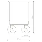 Подвесной светильник Nowodvorski Monaco 9363 