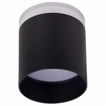 Накладной светильник ST-Luce Panaggio ST102.442.12 Цвет арматуры черный Цвет плафонов белый от ImperiumLoft