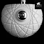 Бра Arte Lamp Teatro A3964AP-1WH Цвет арматуры хром Цвет плафонов белый