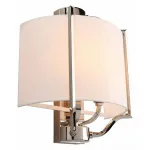 Накладной светильник Aployt Kamila APL.727.01.02 Цвет арматуры никель Цвет плафонов белый от ImperiumLoft