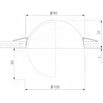 Встраиваемый светильник Elektrostandard Slide 25083/LED