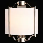 Накладной светильник Aployt Kamila APL.727.01.02 Цвет арматуры никель Цвет плафонов белый от ImperiumLoft