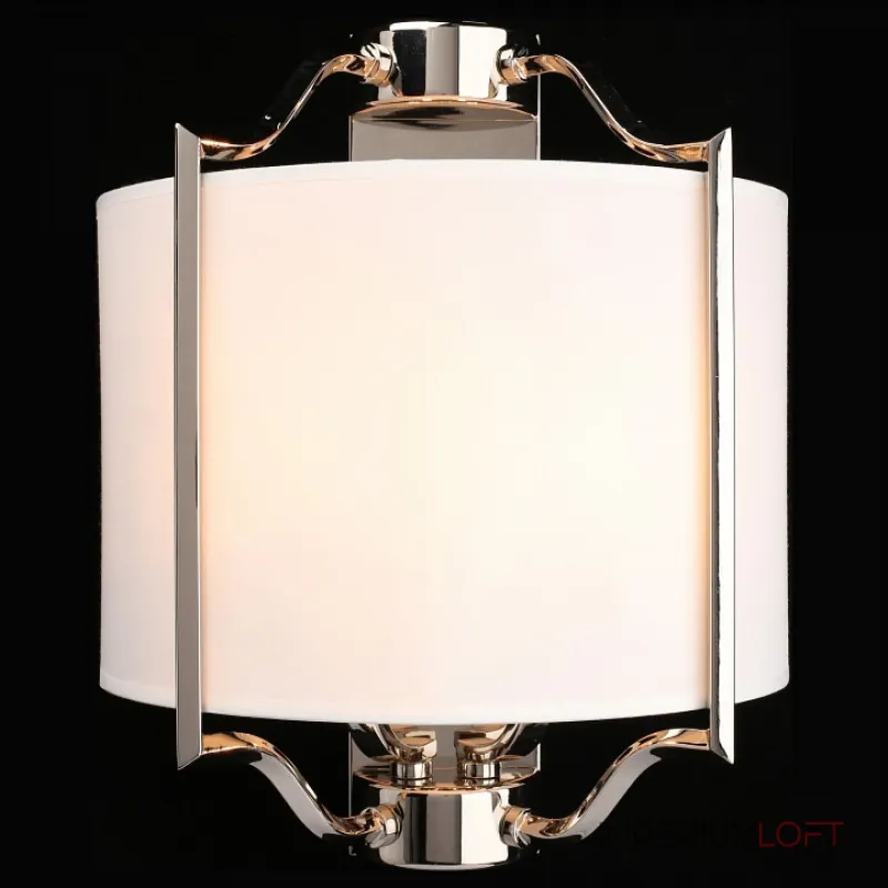 Накладной светильник Aployt Kamila APL.727.01.02 Цвет арматуры никель Цвет плафонов белый от ImperiumLoft Накладной светильник Aployt Kamila APL.727.01.02 Цвет арматуры никель Цвет плафонов белый от ImperiumLoft