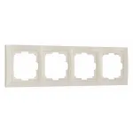 Рамка на 4 поста Werkel Snabb basic слоновая кость W0042003