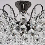 Люстра на штанге MW-Light Жемчуг 1 232016306 Цвет арматуры хром Цвет плафонов прозрачный от ImperiumLoft