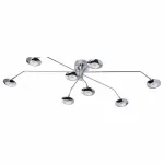 Люстра на штанге MW-Light Гэлэкси 7 632013508 Цвет арматуры хром Цвет плафонов хром от ImperiumLoft