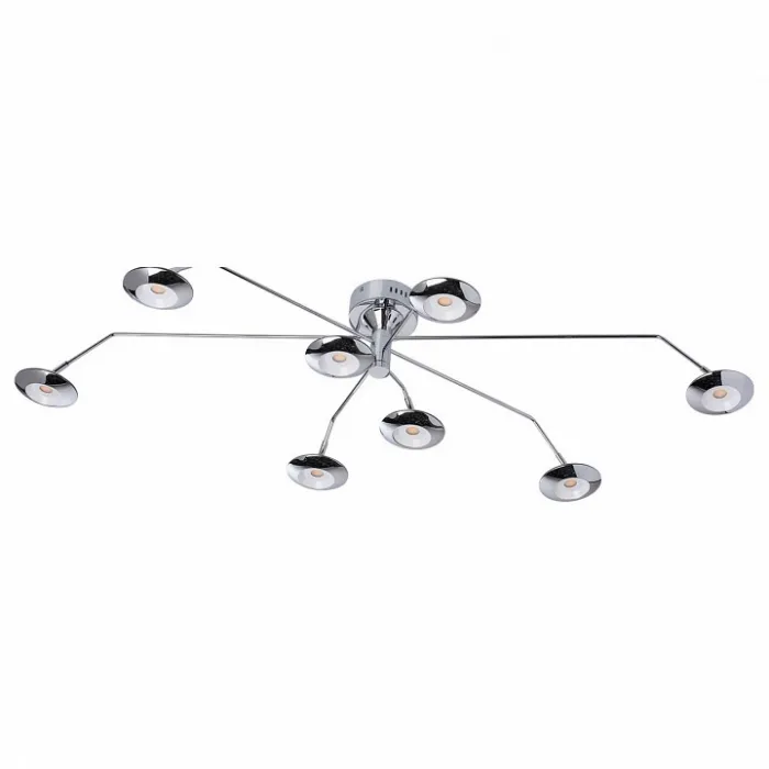 Люстра на штанге MW-Light Гэлэкси 7 632013508 Цвет арматуры хром Цвет плафонов хром от ImperiumLoft