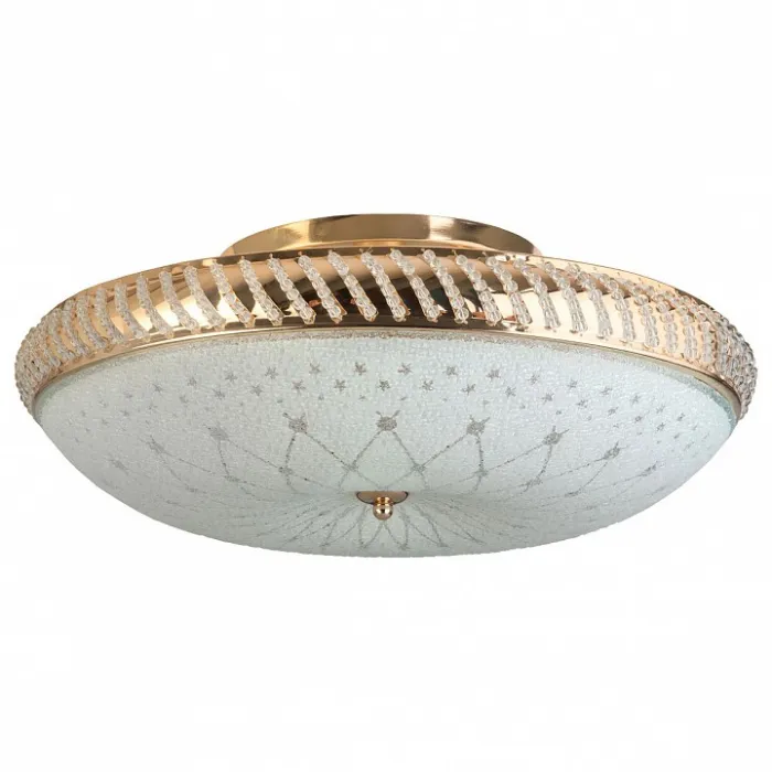 Светильник на штанге TopLight Loreen TL1492Y-05GC Цвет арматуры золото Цвет плафонов белый от ImperiumLoft