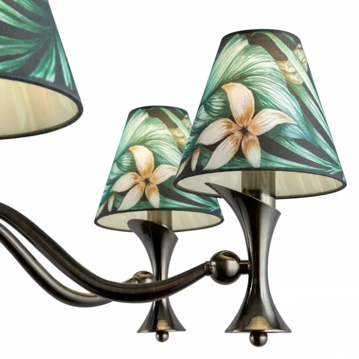 Подвесная люстра Lamp4You Provence 12 M3-07-DN-LMP-O-12 Цвет плафонов разноцветный от ImperiumLoft