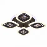 Накладной светильник Ambrella Ice 3 FA281 Цвет плафонов янтарный Цвет арматуры коричневый от ImperiumLoft