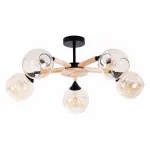 Потолочная люстра Arte Lamp Branson A4370PL-5BR
