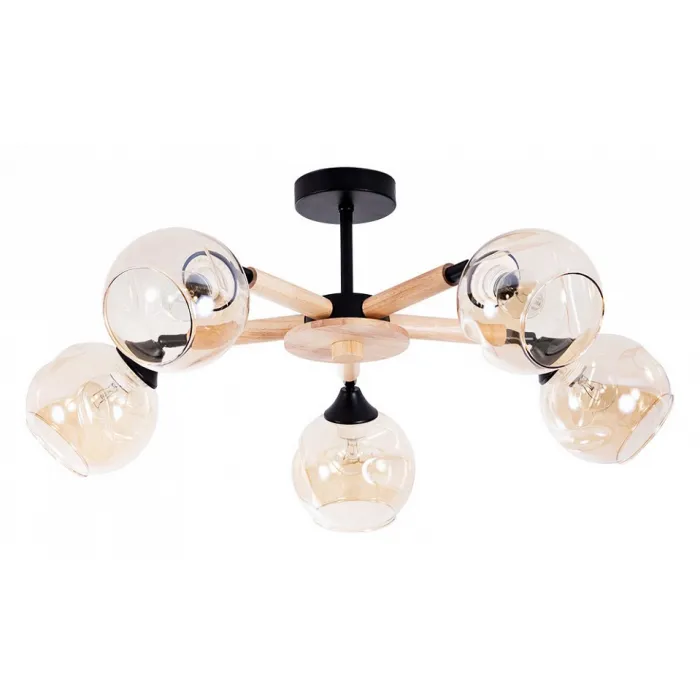 Люстра на штанге Arte Lamp Branson A4370PL-5BR от ImperiumLoft