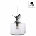 Подвесной светильник Arte Lamp Frescura A8029SP-1WH Цвет арматуры белый Цвет плафонов прозрачный от ImperiumLoft