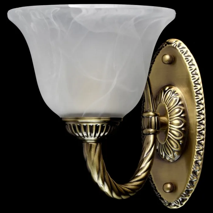 Бра MW-Light Ариадна 20 450026101 Цвет арматуры бронза Цвет плафонов белый от ImperiumLoft