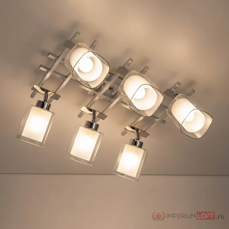 Спот Citilux Риволи CL104160 Цвет арматуры серый Цвет плафонов белый от ImperiumLoft