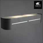 Накладной светильник Arte Lamp Cosmopolitan A7210AP-2BK Цвет арматуры черный Цвет плафонов белый от ImperiumLoft