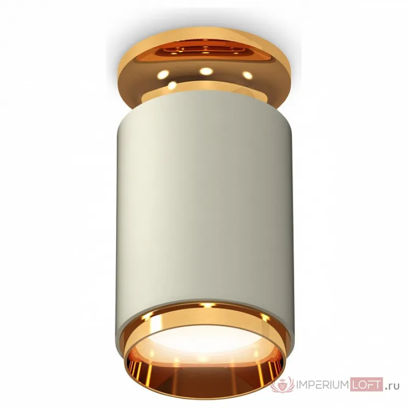 Накладной светильник Ambrella Techno Spot 244 XS6314121 Цвет арматуры золото Цвет плафонов серебро от ImperiumLoft
