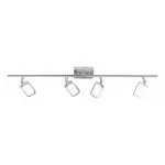 Спот Arte Lamp Rampa A9412PL-4CC Цвет арматуры хром Цвет плафонов белый от ImperiumLoft
