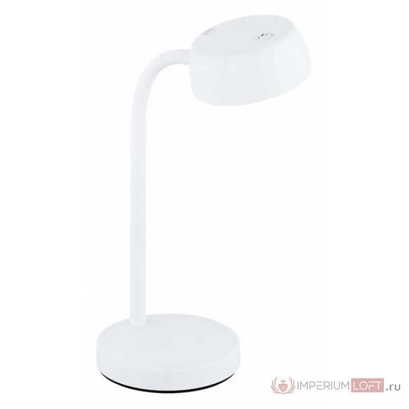 Настольная лампа офисная Eglo Cabales 99334 Цвет плафонов белый Цвет арматуры белый от ImperiumLoft